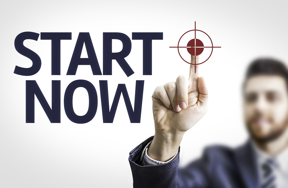 Text startup. Text startup