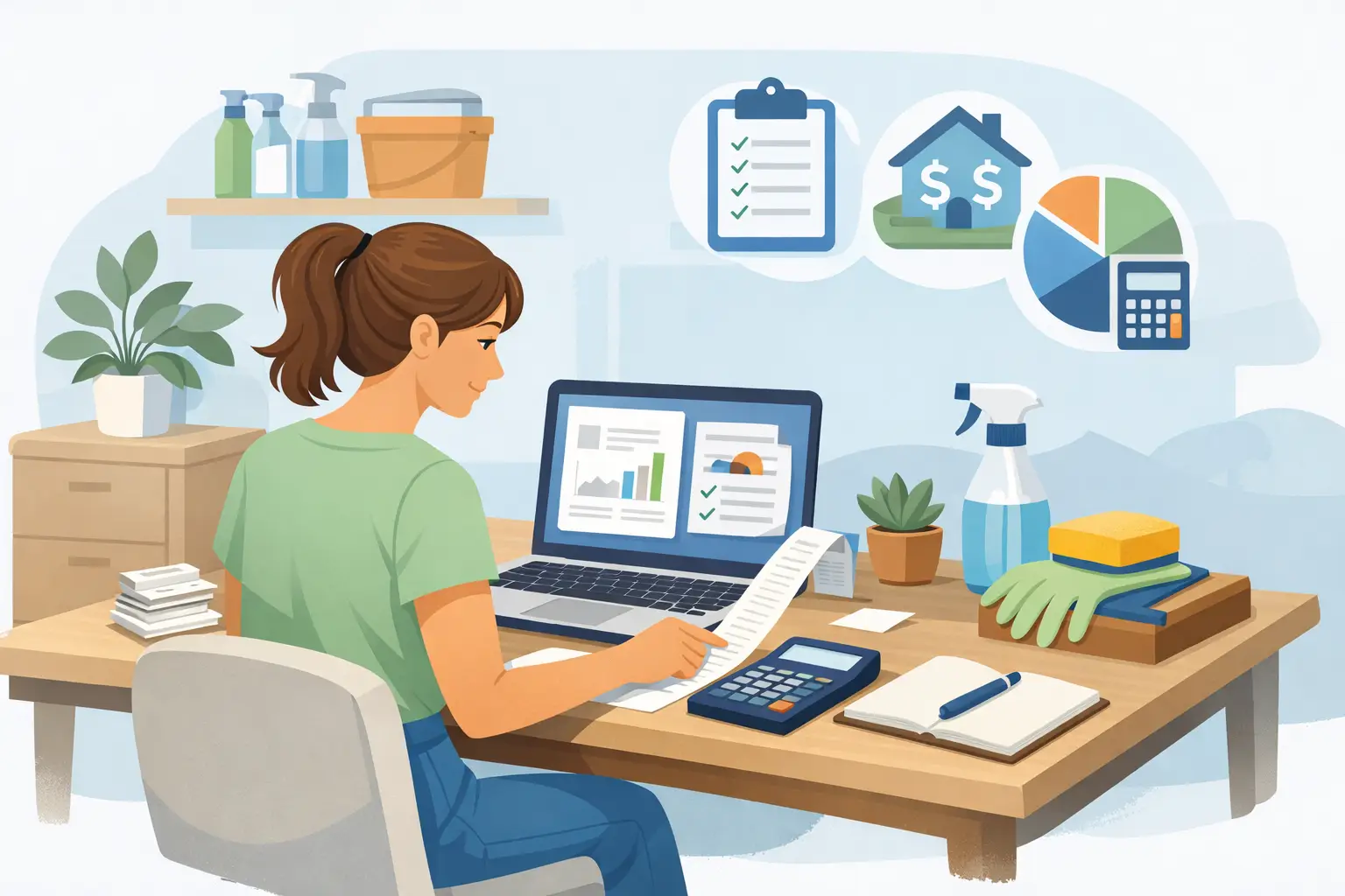 You are currently viewing Bookkeeping for Cleaning Business Made Simple